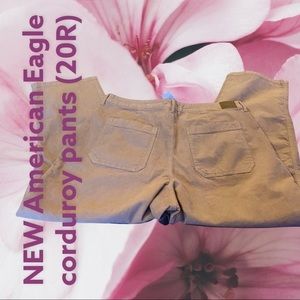 NWT American Eagle tan corduroy pants